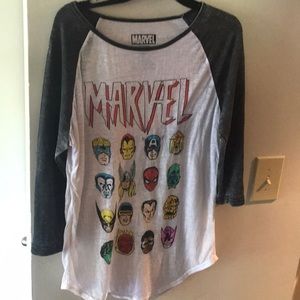 Marvel baseball tee-XL